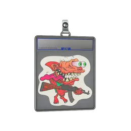 Sticker Slab | Red Shark Shooter image