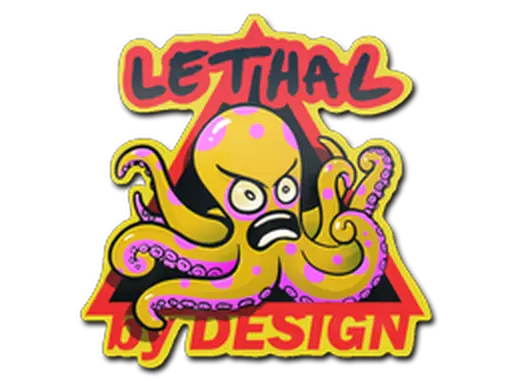 Sticker | Yellow Lethal