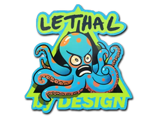 Sticker | Blue Lethal