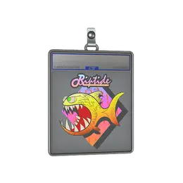 Sticker Slab | Yellow Jaggyfish image
