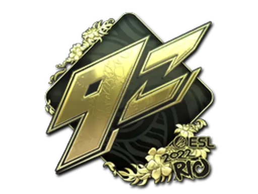 Sticker | 9z Team (Gold) | Rio 2022