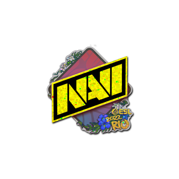 Sticker | Natus Vincere (Glitter) | Rio 2022