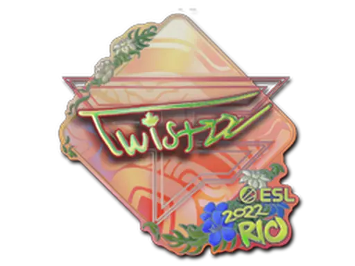 Sticker | Twistzz (Holo) | Rio 2022