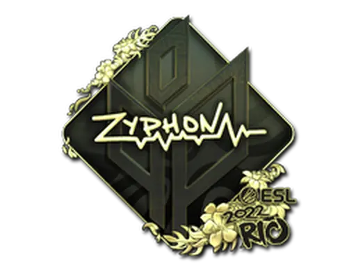 Sticker | Zyphon (Gold) | Rio 2022