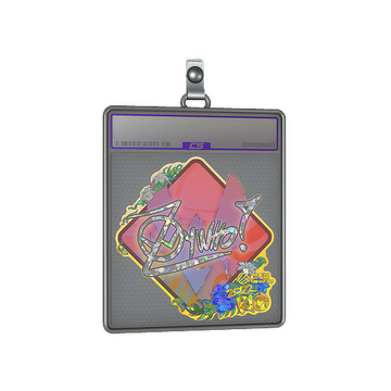 Sticker Slab | ZywOo (Glitter) | Rio 2022