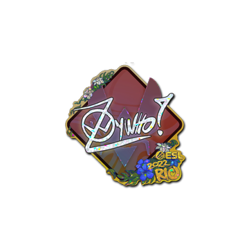Sticker | ZywOo (Glitter) | Rio 2022