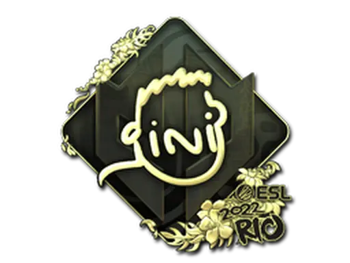 Sticker | VINI (Gold) | Rio 2022