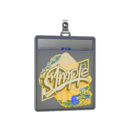Sticker Slab | s1mple | Rio 2022 image