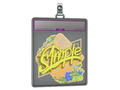 Sticker Slab | s1mple (Holo) | Rio 2022