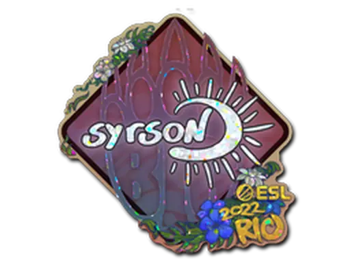 Sticker | syrsoN (Glitter) | Rio 2022