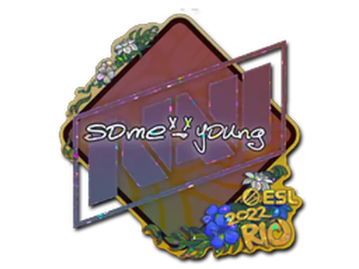 Sticker | sdy (Glitter) | Rio 2022