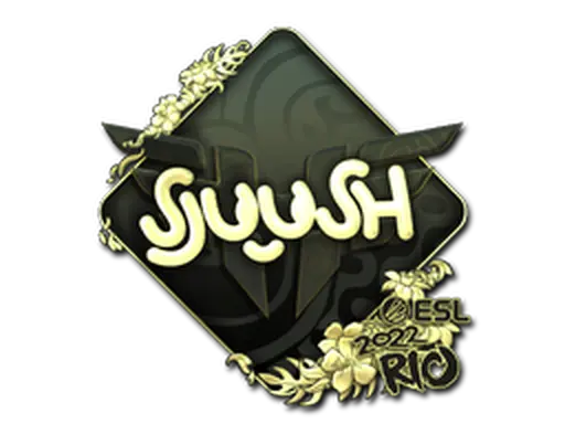 Sticker | sjuush (Gold) | Rio 2022