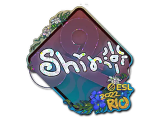 Sticker | sh1ro (Glitter) | Rio 2022