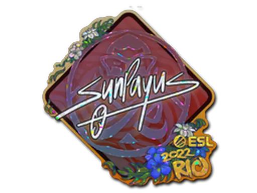 Sticker | SunPayus (Glitter) | Rio 2022
