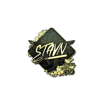 Sticker | stavn (Gold) | Rio 2022