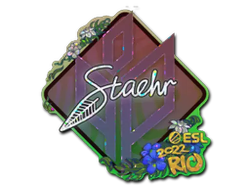 Sticker | Staehr (Glitter) | Rio 2022