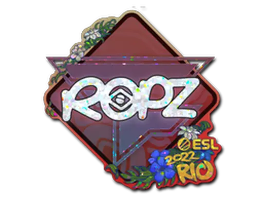 Sticker | ropz (Glitter) | Rio 2022