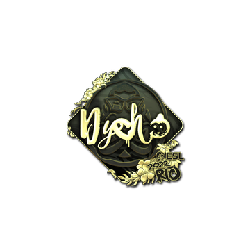 Sticker | Dycha (Gold) | Rio 2022