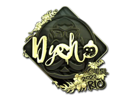 Sticker | Dycha (Gold) | Rio 2022