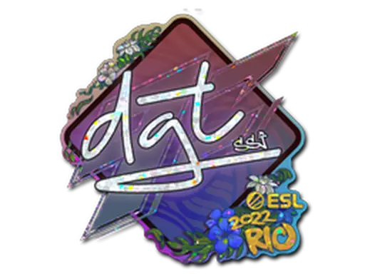 Sticker | dgt (Glitter) | Rio 2022