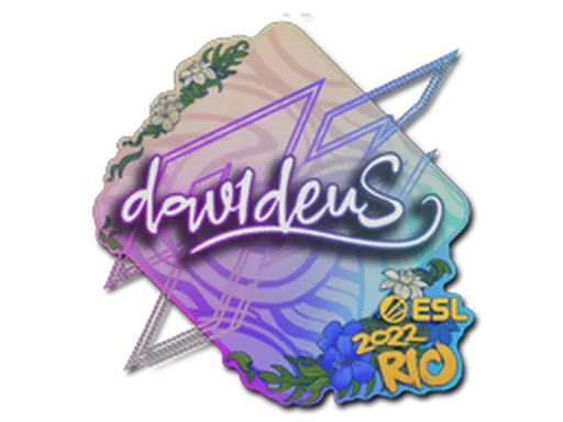Sticker | dav1deuS | Rio 2022