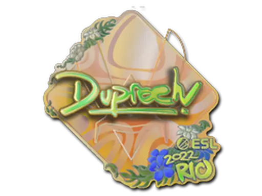Sticker | dupreeh (Holo) | Rio 2022