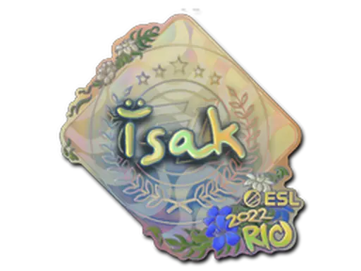 Sticker | isak (Holo) | Rio 2022