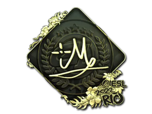 Sticker | iM (Gold) | Rio 2022