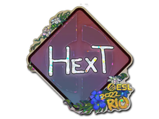 Sticker | HexT (Glitter) | Rio 2022