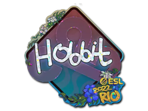 Sticker | Hobbit (Glitter) | Rio 2022