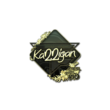 Sticker | karrigan (Gold) | Rio 2022