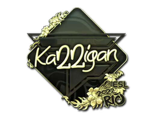 Sticker | karrigan (Gold) | Rio 2022