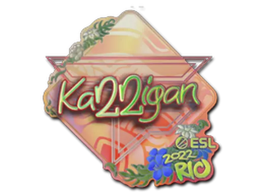 Sticker | karrigan (Holo) | Rio 2022