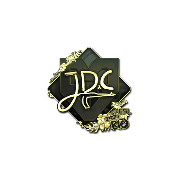 Sticker | JDC (Gold) | Rio 2022