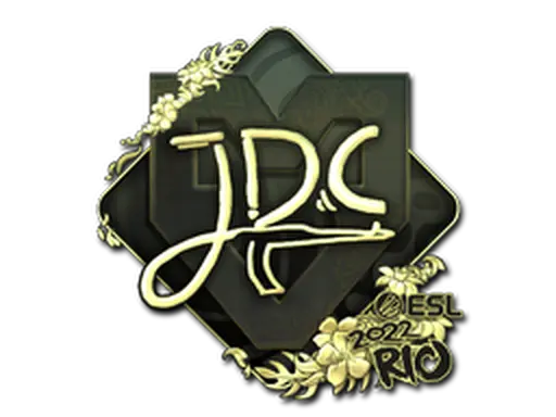 Sticker | JDC (Gold) | Rio 2022