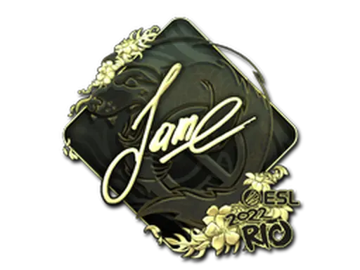 Sticker | Jame (Gold) | Rio 2022
