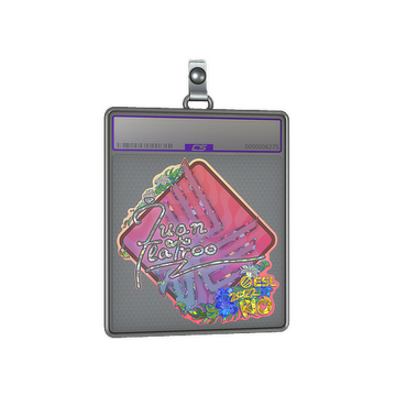 Sticker Slab | juanflatroo (Glitter) | Rio 2022