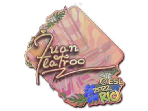 Sticker | juanflatroo (Holo) | Rio 2022