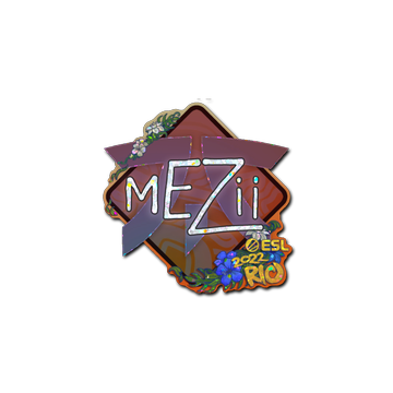 Sticker | mezii (Glitter) | Rio 2022