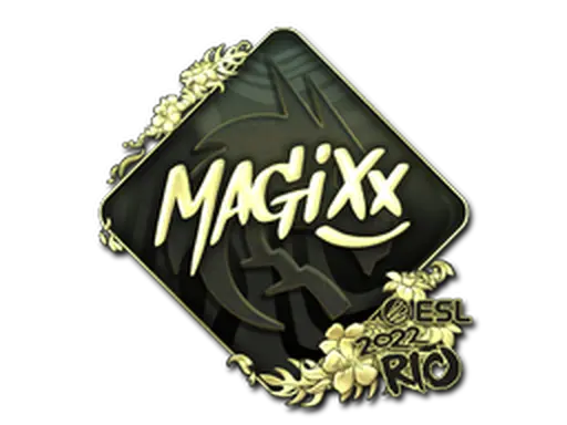 Sticker | magixx (Gold) | Rio 2022