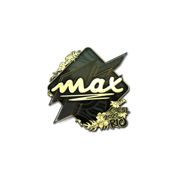 Sticker | max (Gold) | Rio 2022