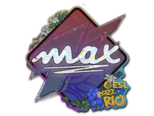 Sticker | max (Glitter) | Rio 2022