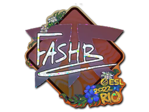 Sticker | FASHR (Glitter) | Rio 2022