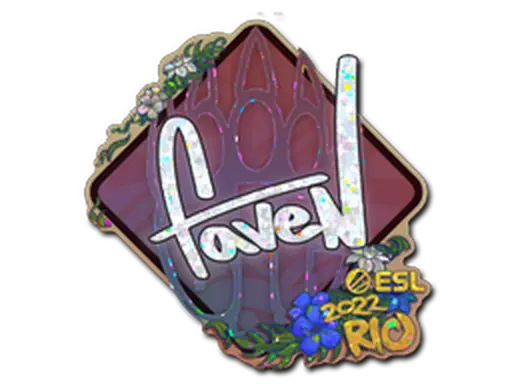 Sticker | faveN (Glitter) | Rio 2022