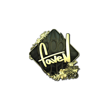 Sticker | faveN (Gold) | Rio 2022