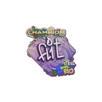Sticker | FL1T (Champion) | Rio 2022