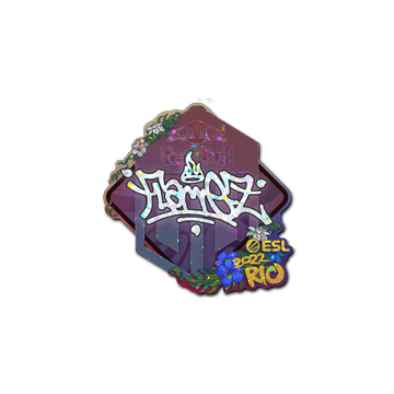 Sticker | FlameZ (Glitter) | Rio 2022