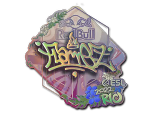 Sticker | FlameZ (Holo) | Rio 2022