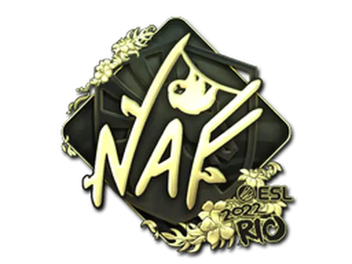 Sticker | NAF (Gold) | Rio 2022