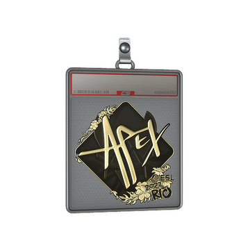 Sticker Slab | apEX (Gold) | Rio 2022